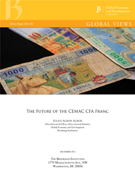 The Future of the CEMAC CFA Franc
