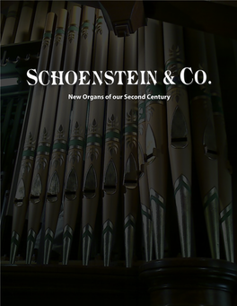 Schoenstein Stop Lists