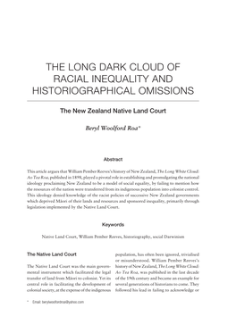 The Long Dark Cloud of Racial Inequality and Historiographical Omissions
