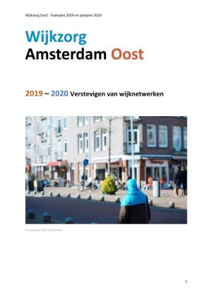 2019 – 2020 Verstevigen Van Wijknetwerken