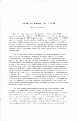 The Bbc Folk Music Collection