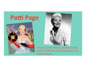 Patti Page.Pptx