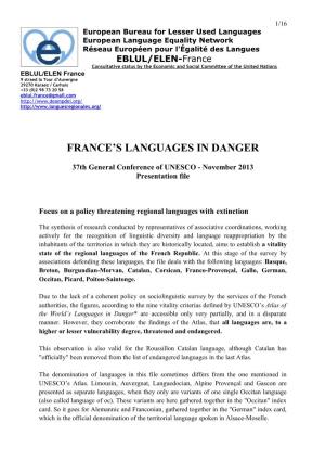 France's Languages