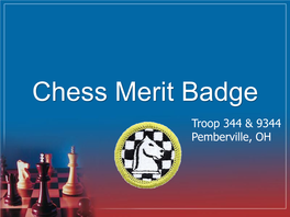 Chess Merit Badge