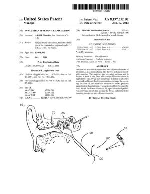 (12) United States Patent (10) Patent No.: US 8,197.552 B2 Mandpe (45) Date of Patent: Jun