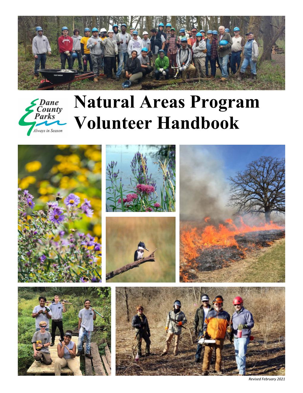Natural Areas Program Volunteer Handbook