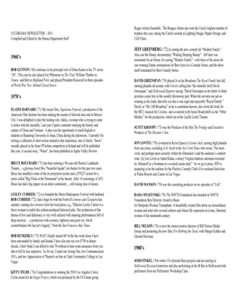 Uci Drama Newsletter – 2011