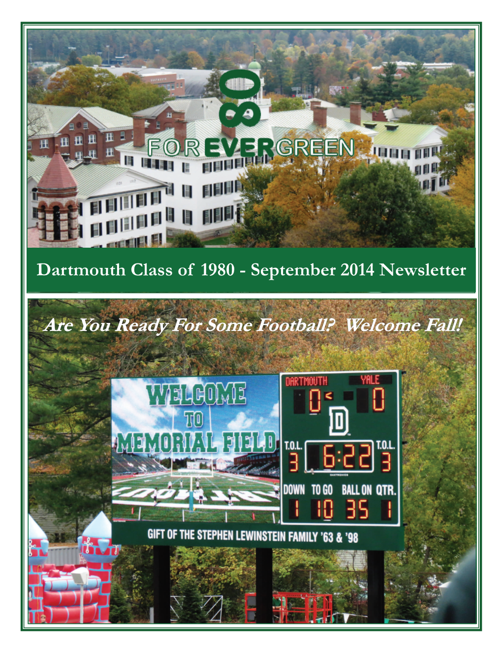 Are You Ready for Some Football? Welcome Fall!