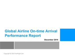 Major Airline On-Time Arrival Performance Figure 3 > Part II Major Airline On-Time Arrival Data 6