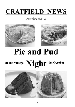 Pie and Pud Night