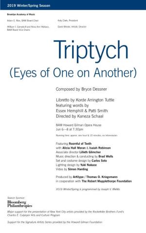 Triptych (Eyes of One on Another)