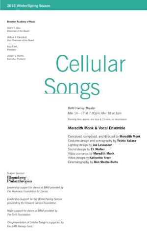 Cellular Songs