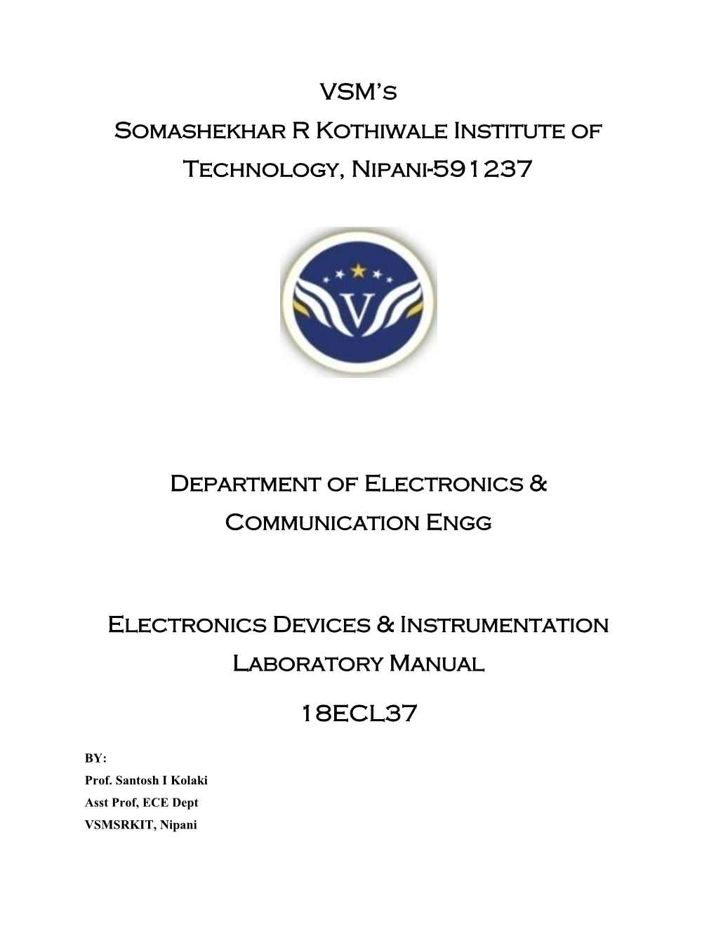 Electronics Devices& Instrumentation