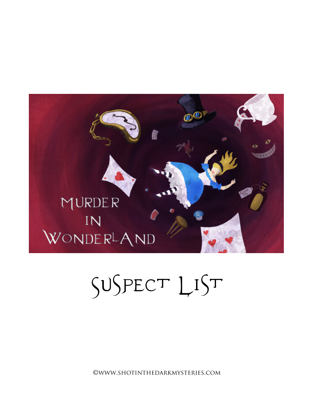 Suspect List