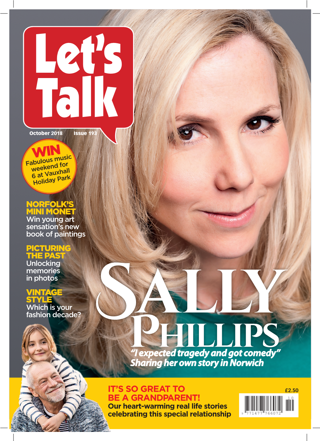 Sally Philips in Let's Talk Press 2018