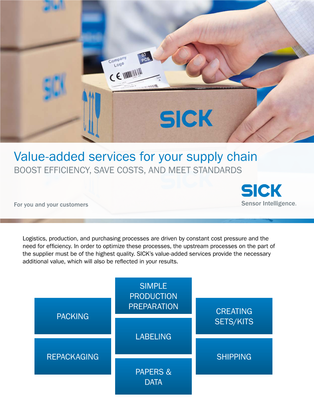 Value-Added Services for Your Supply Chain, 8017069