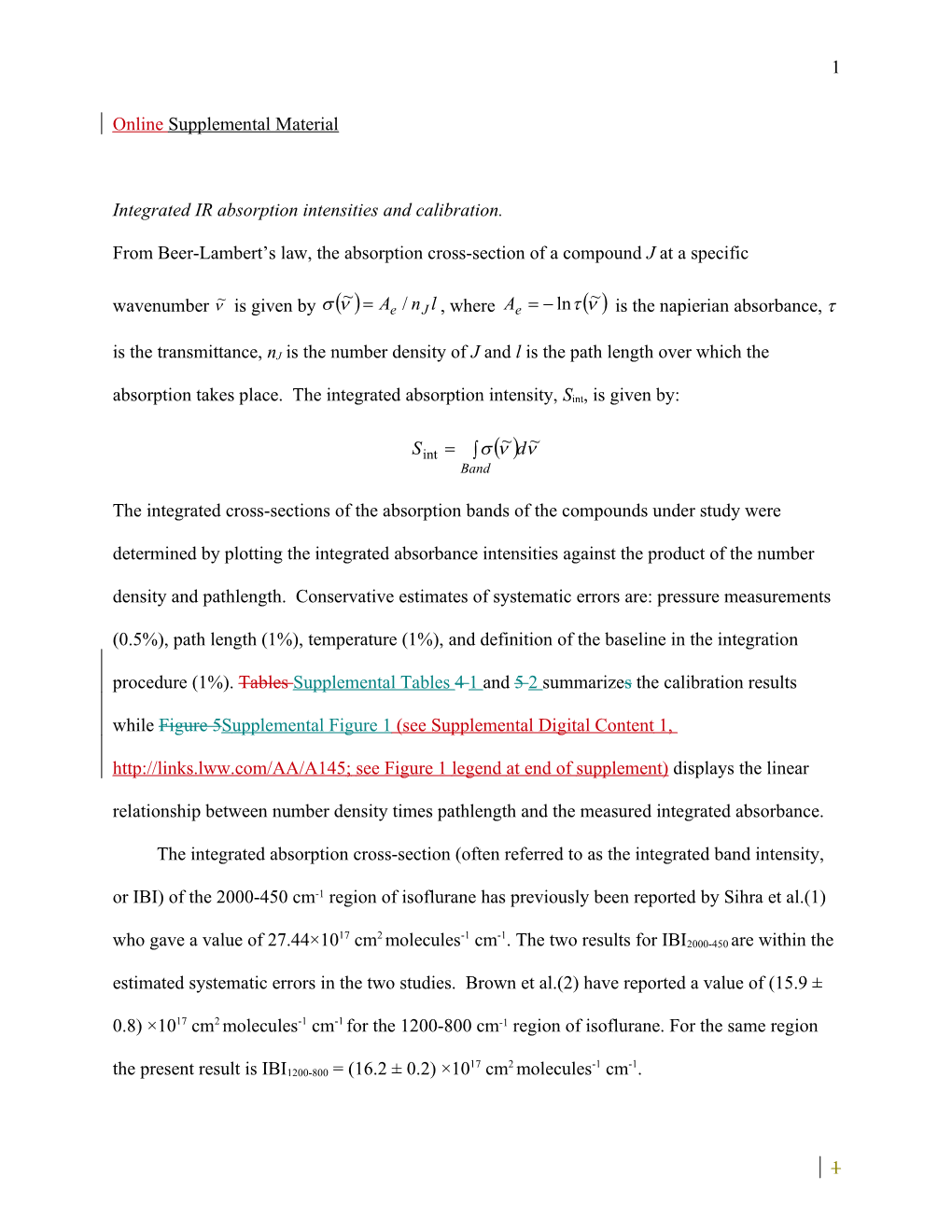 Global Warming Potential of Inhaled Anesthetics