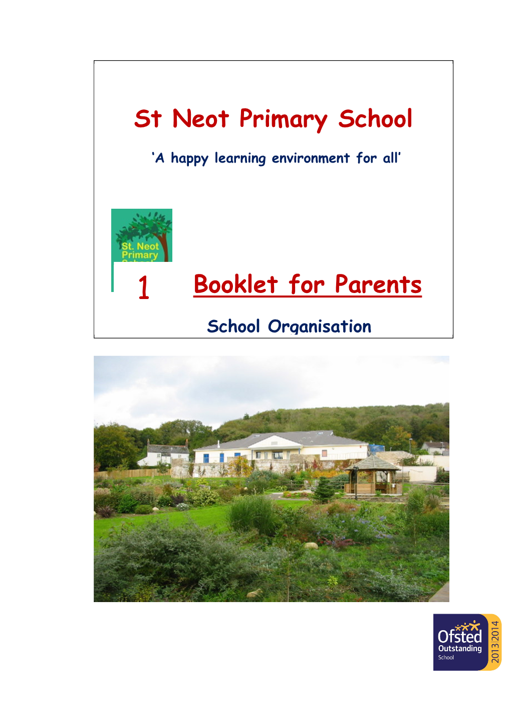 Booklet for Parents 1
