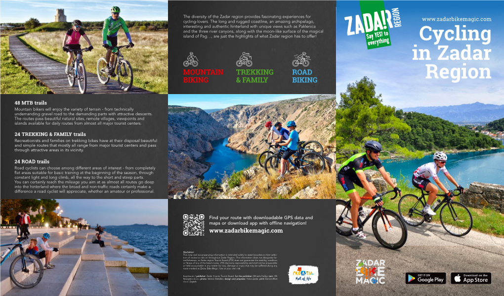 Cycling in Zadar Region