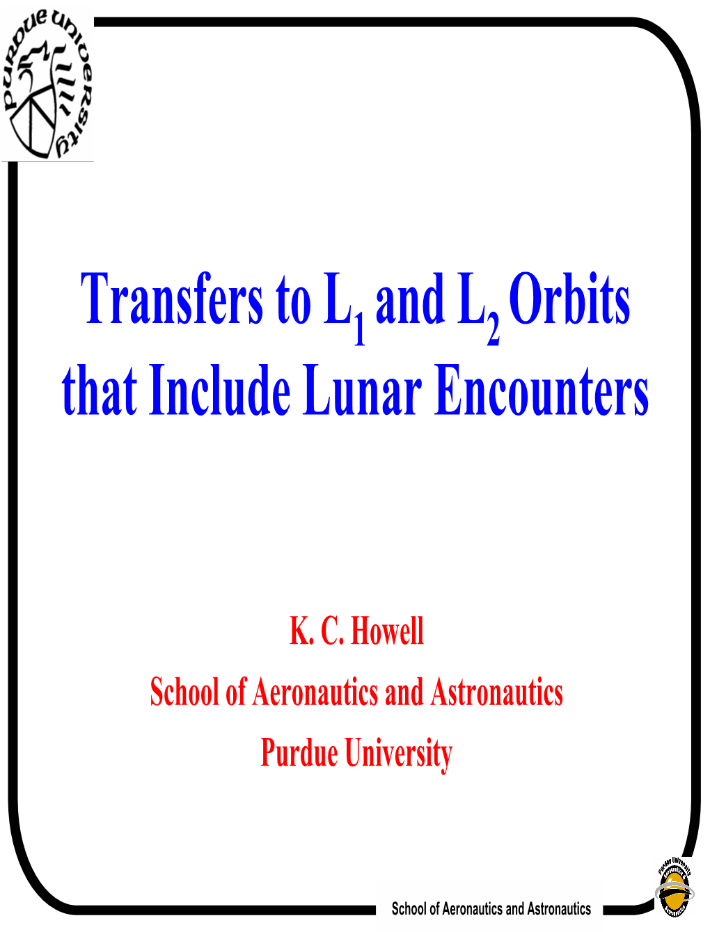 Orbits That Include Lunar Encounters