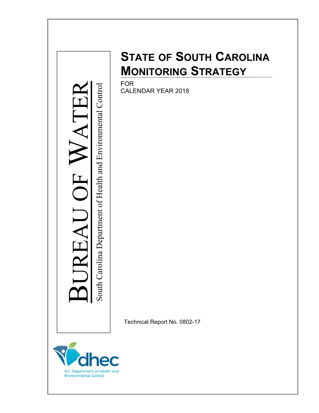 State of South Carolina Monitoring Strategy