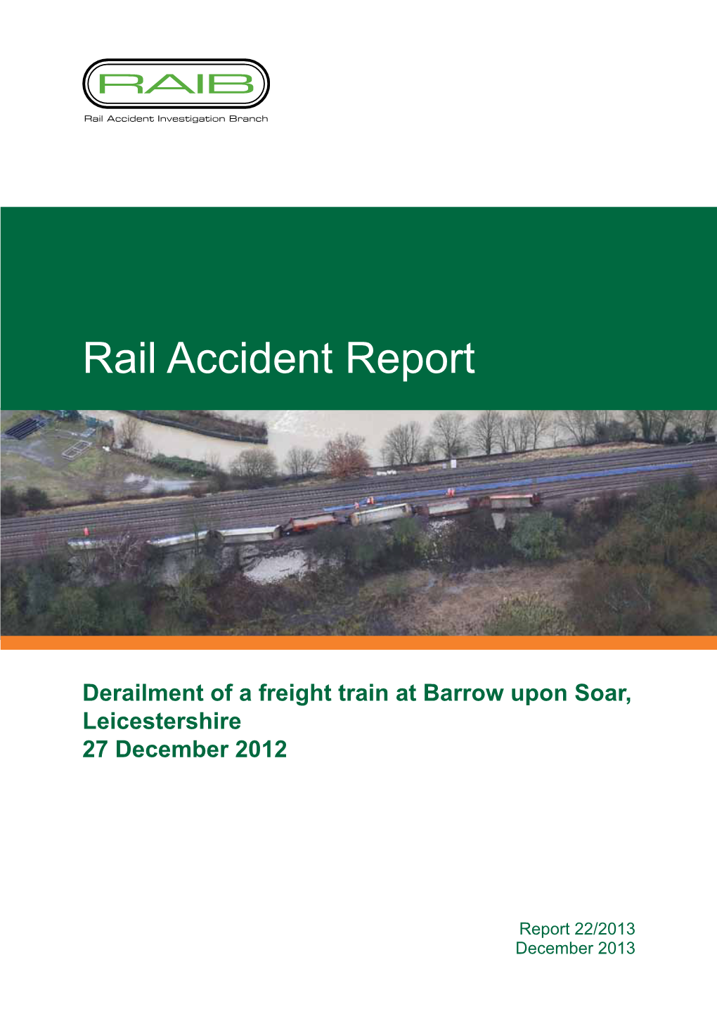 Rail Accident Report