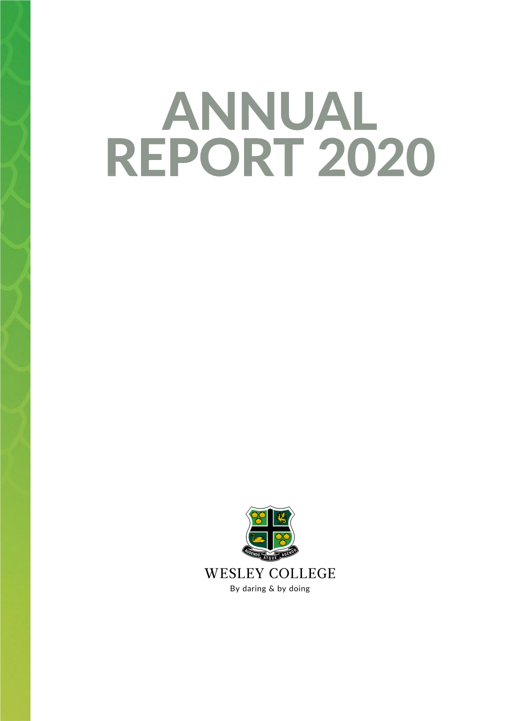 Annual Report 2020 Annual Report 2020 Annual Report 2020