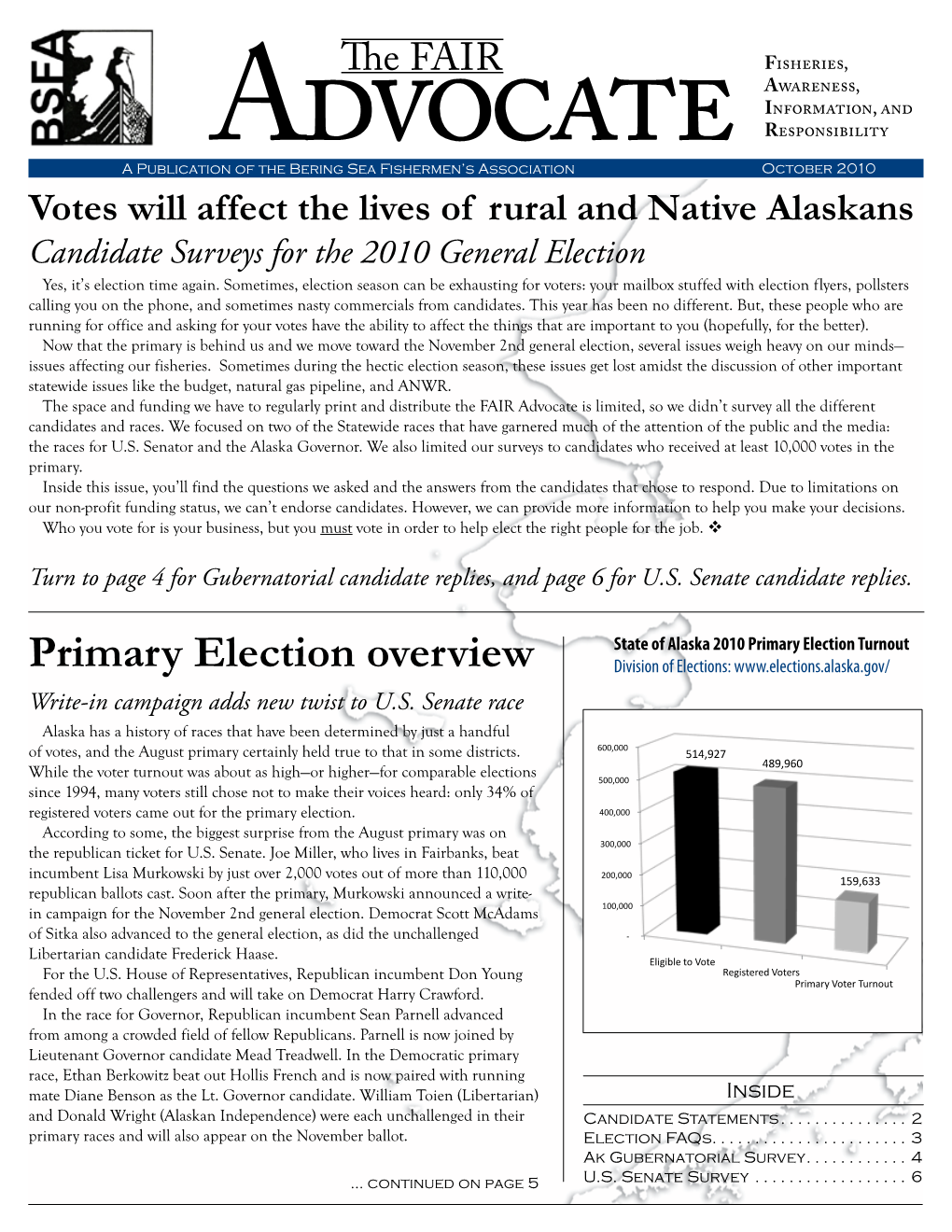 Primary Election Overview Division of Elections: Write-In Campaign Adds New Twist to U.S