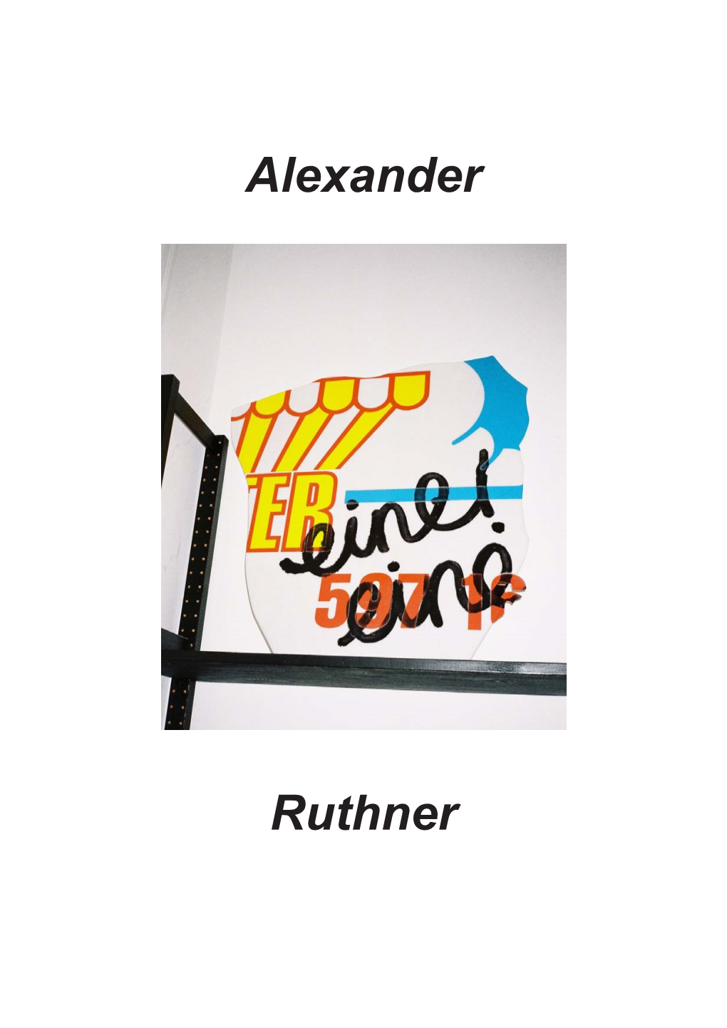 Alexander Ruthners Paintings Give the Impression of Ornamental Patterns and Aesthetical Decor