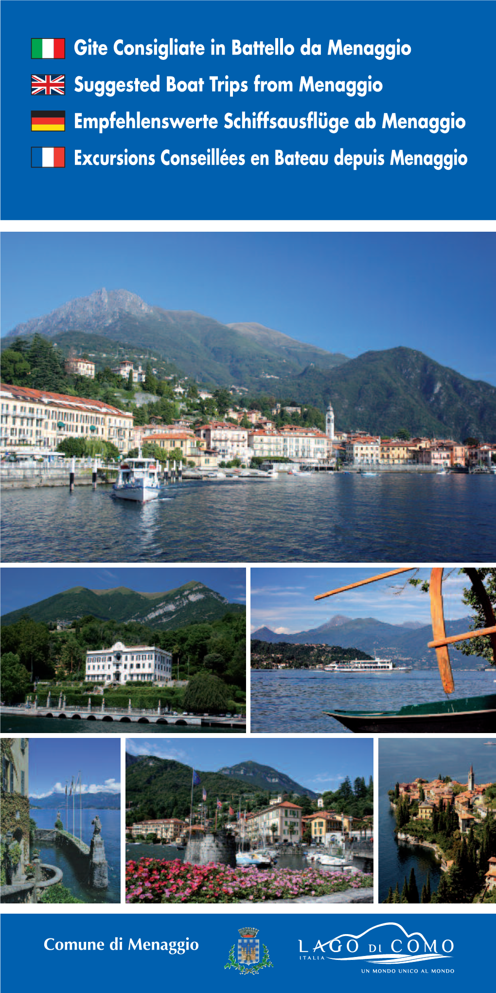 Gite Consigliate in Battello Da Menaggio Suggested Boat Trips
