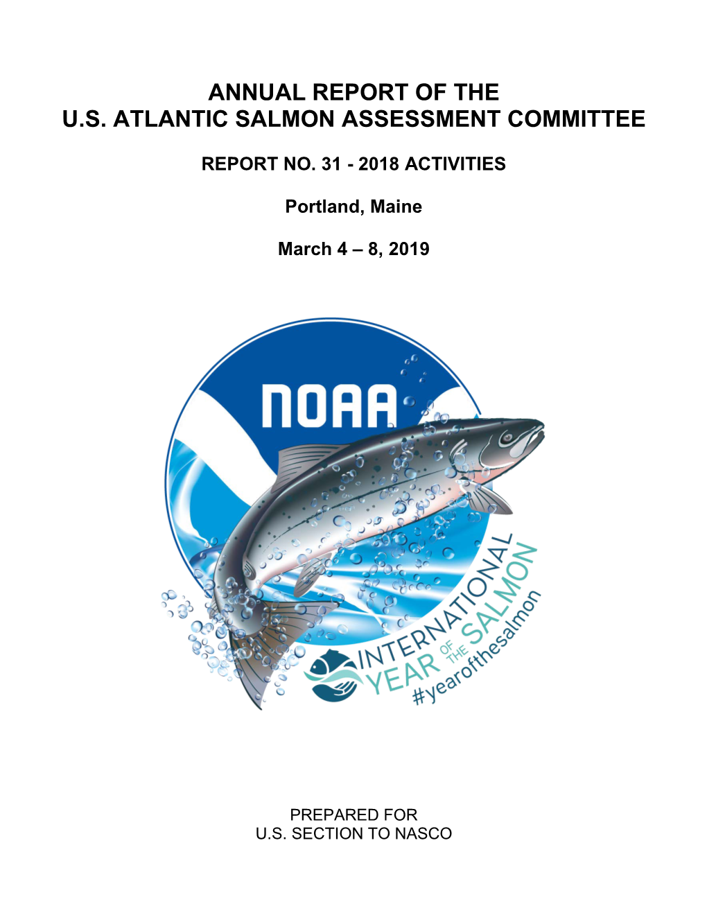 Annual Report of the U.S. Atlantic Salmon Assessment Committee