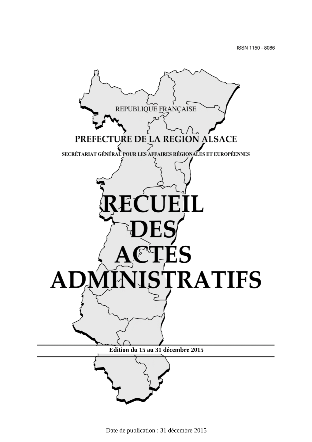 Édition Du 15 Au 31 Décembre 2015 (PDF