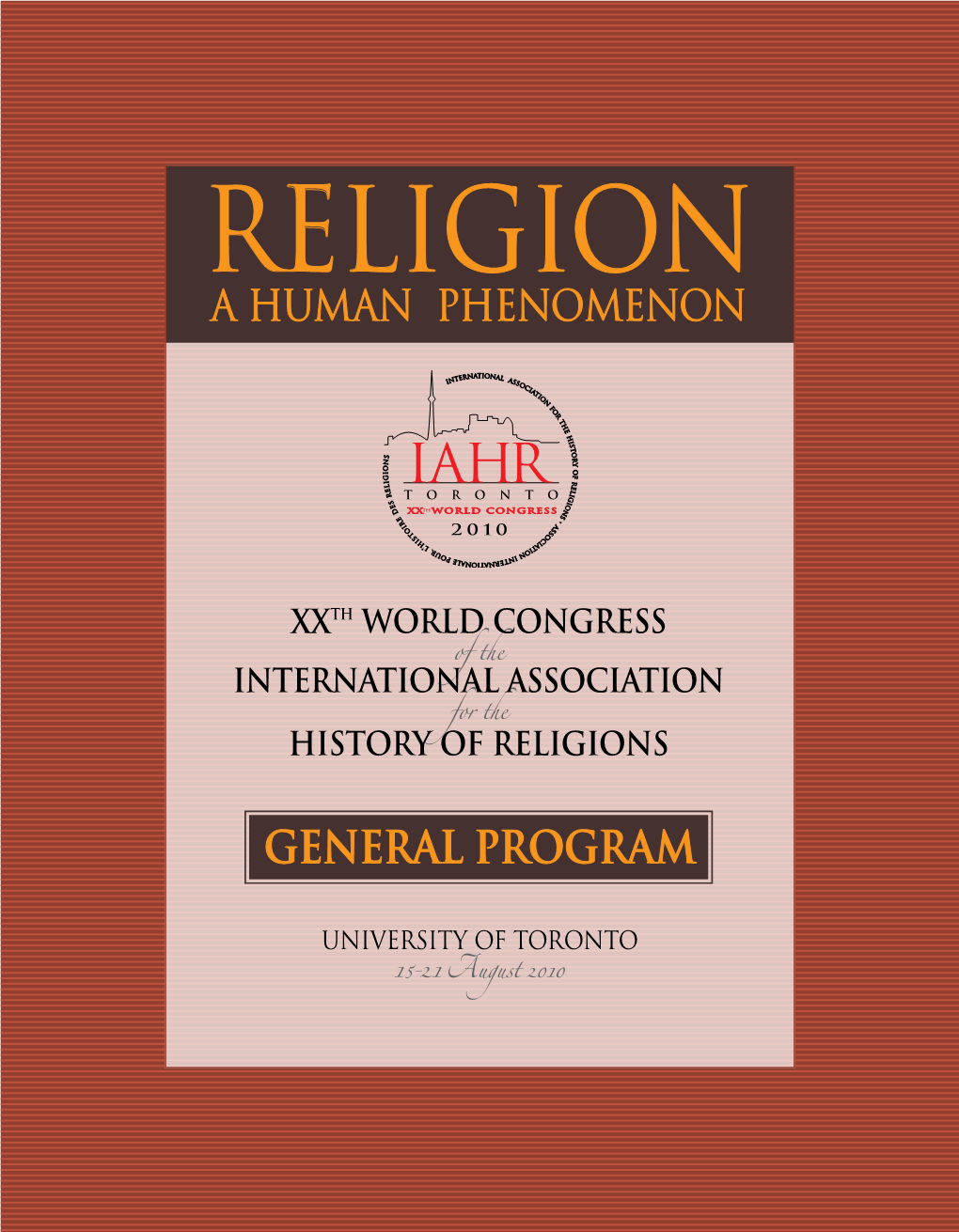 Religion a Human Phenomenon