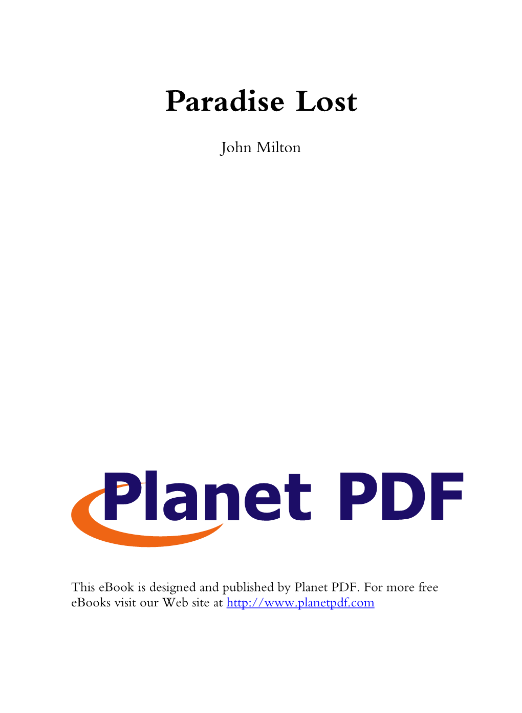 Paradise Lost