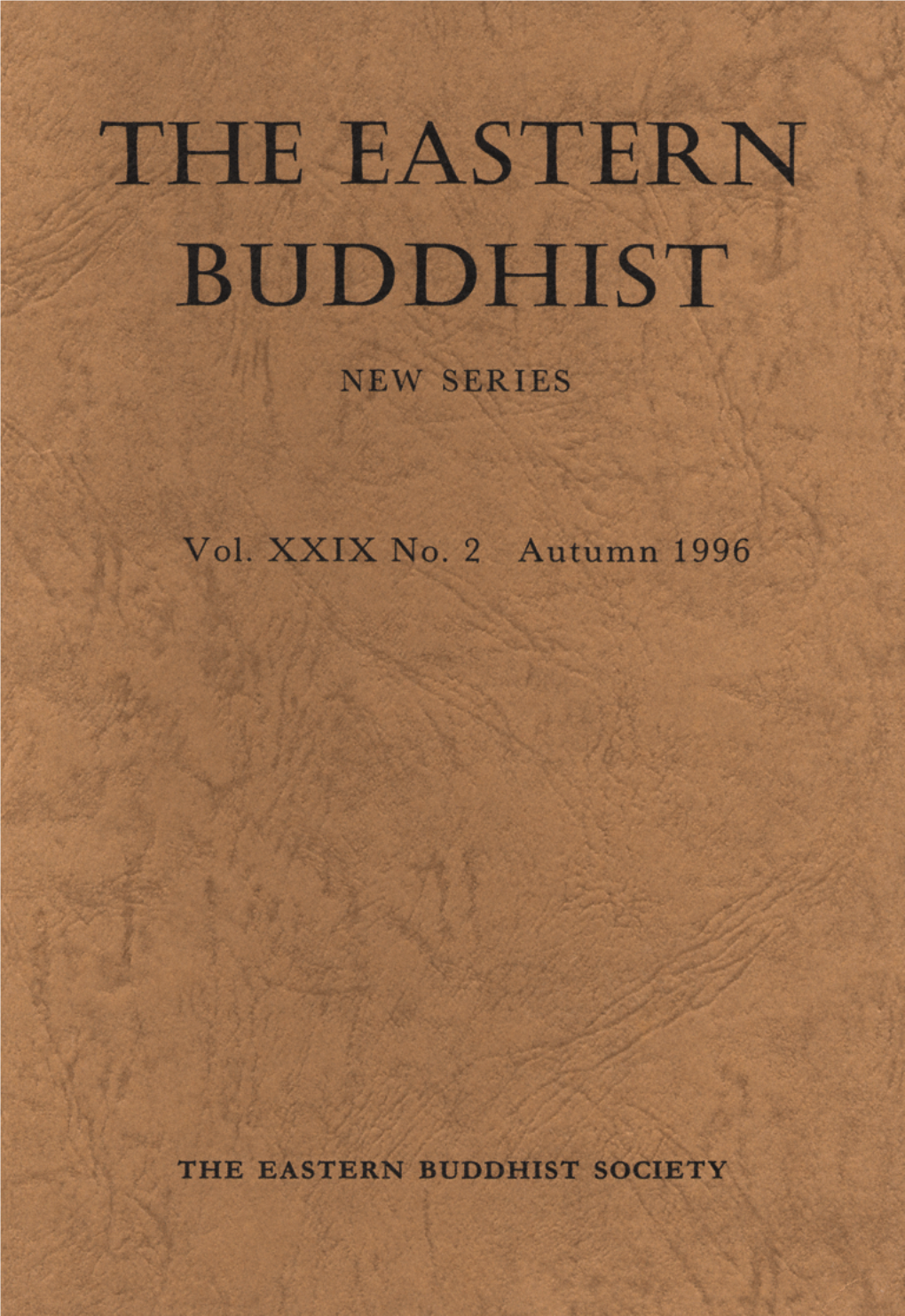 Vol. X X IX No. 2 Autumn 1996