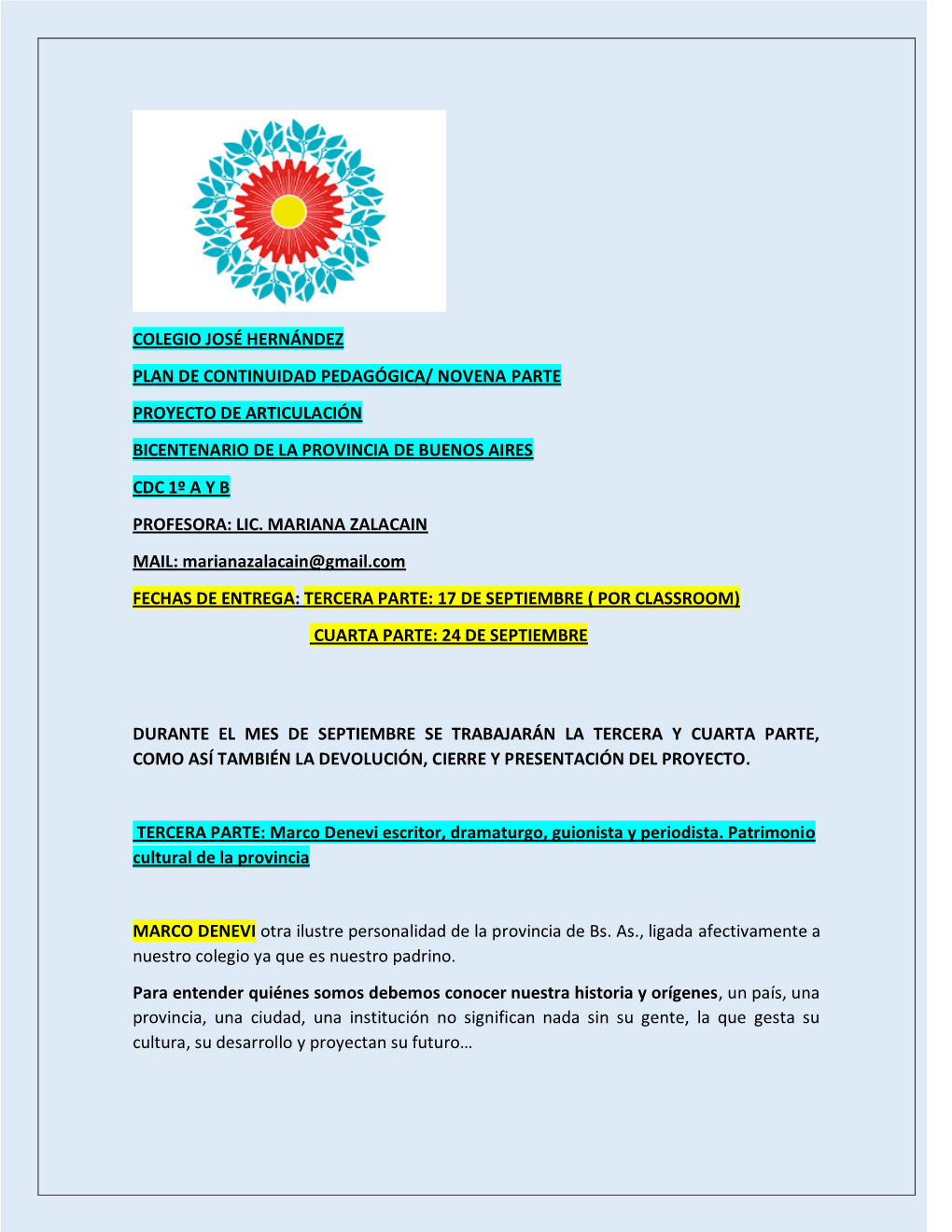 1B – Actividades De CDC (9Na Parte)