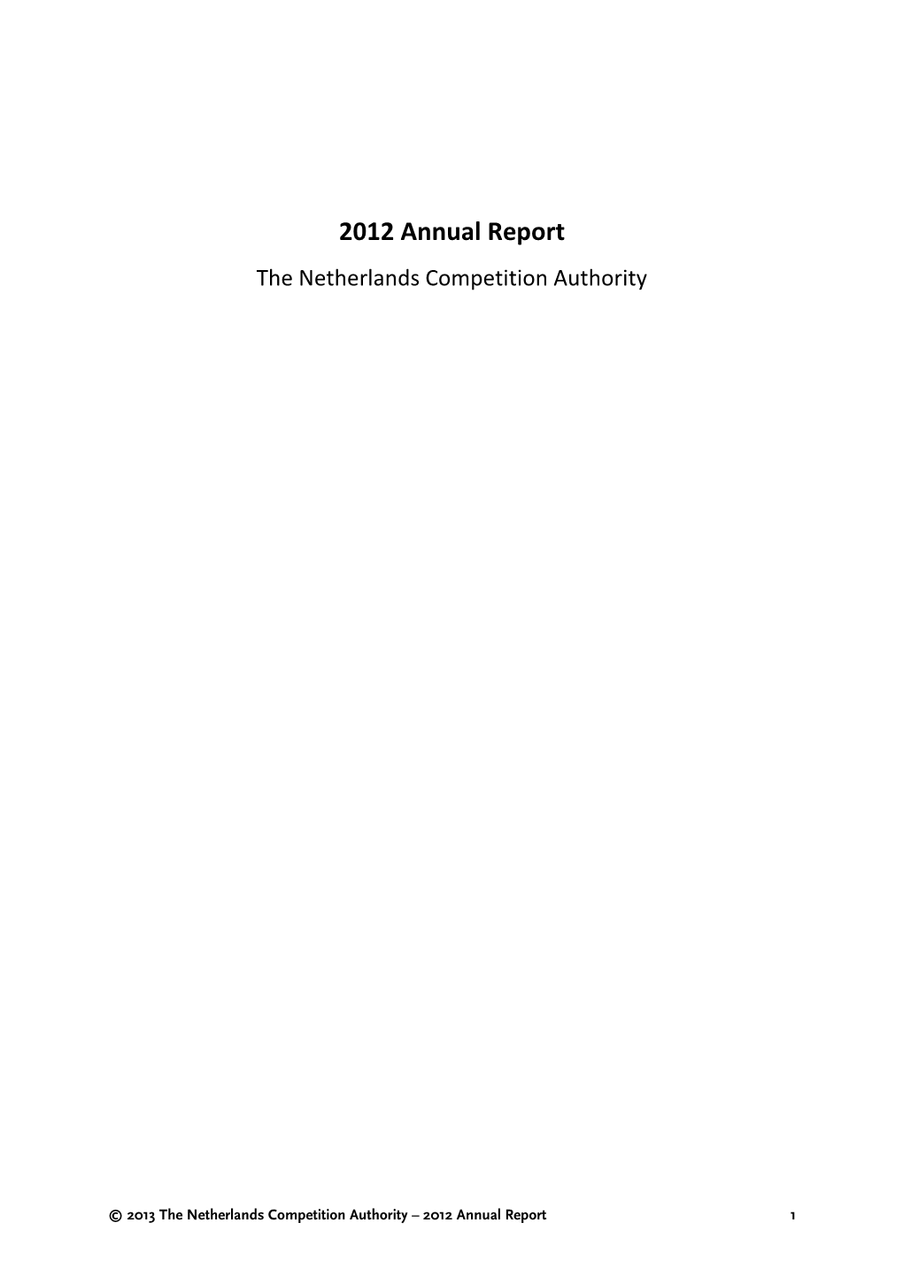 2012 Annual Report