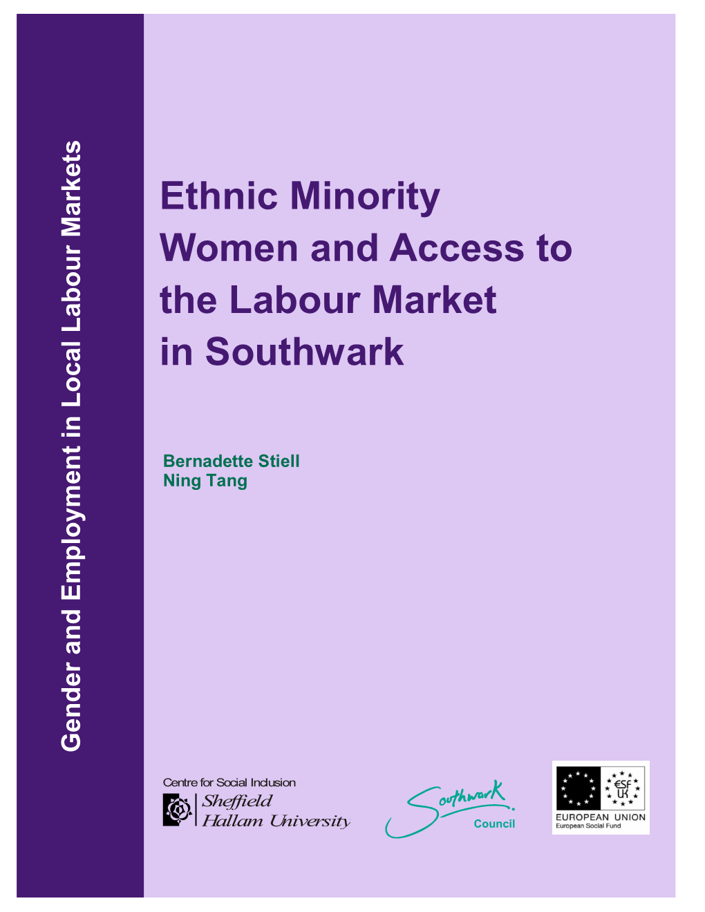 Ethnic Minority Women and Access to the Labour Market in Southwark