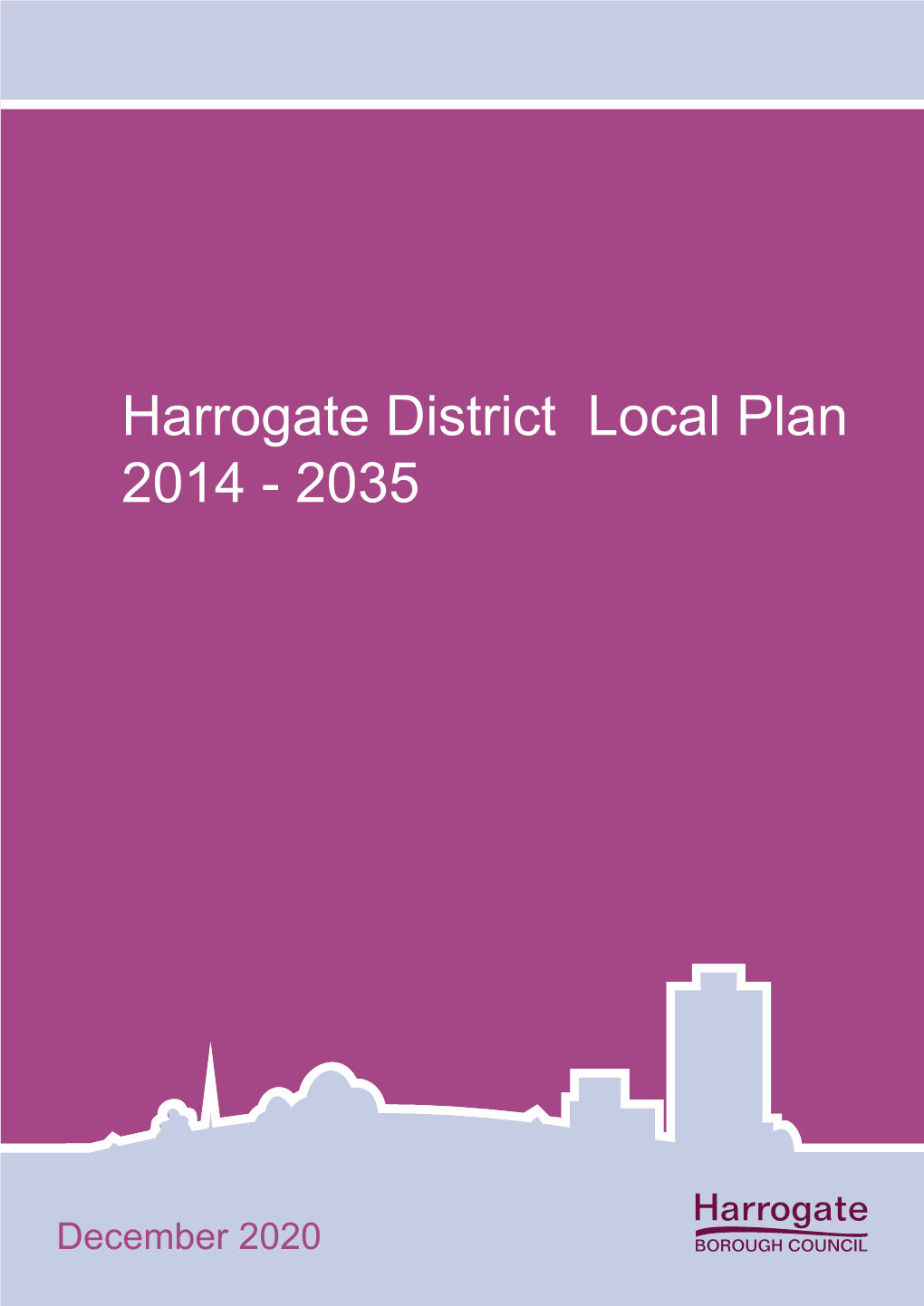 Harrogate District Local Plan 2014 - 2035