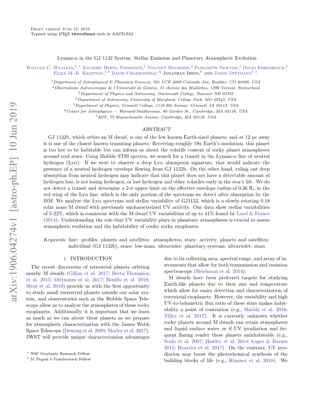 Lyman-Alpha in the GJ 1132 System: Stellar Emission and Planetary