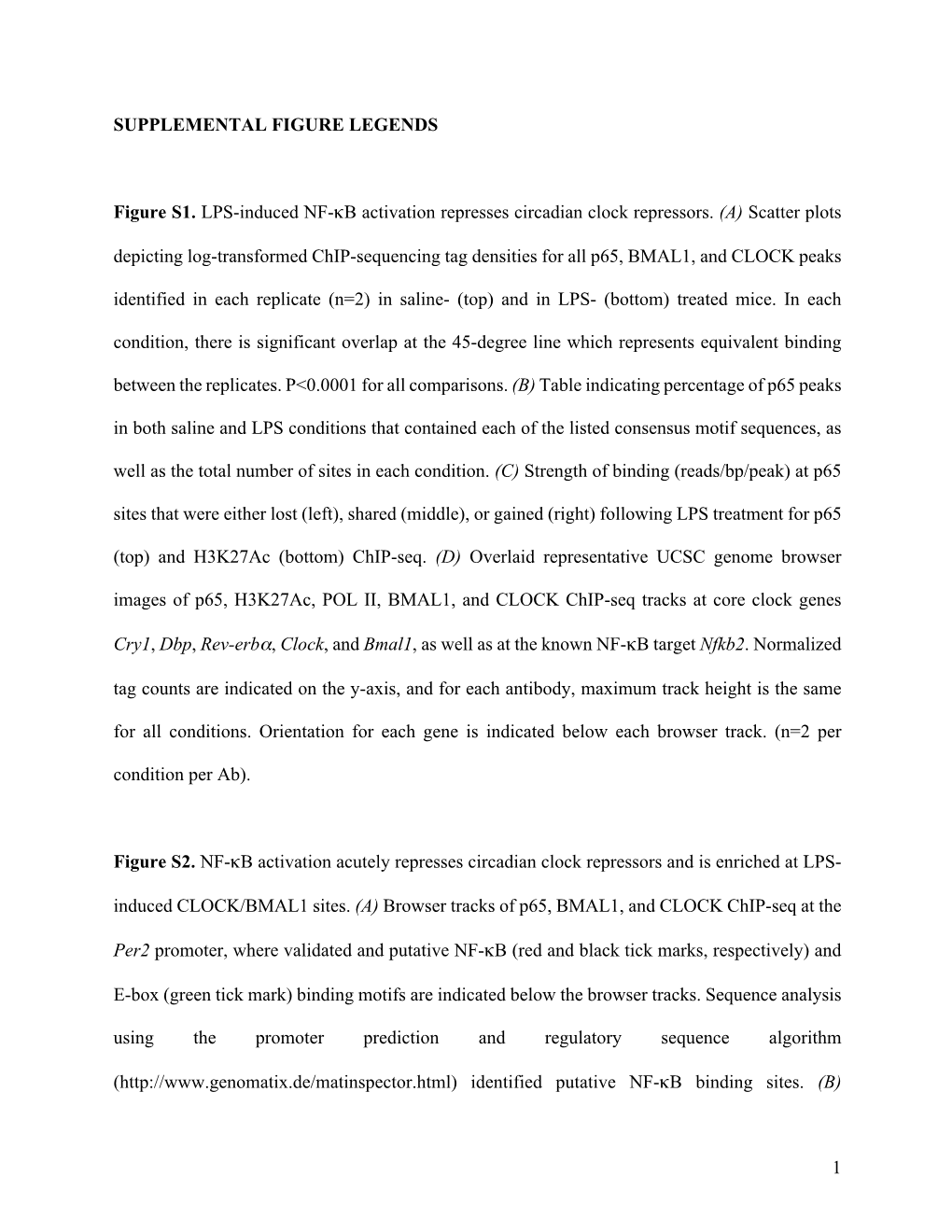 1 SUPPLEMENTAL FIGURE LEGENDS Figure S1