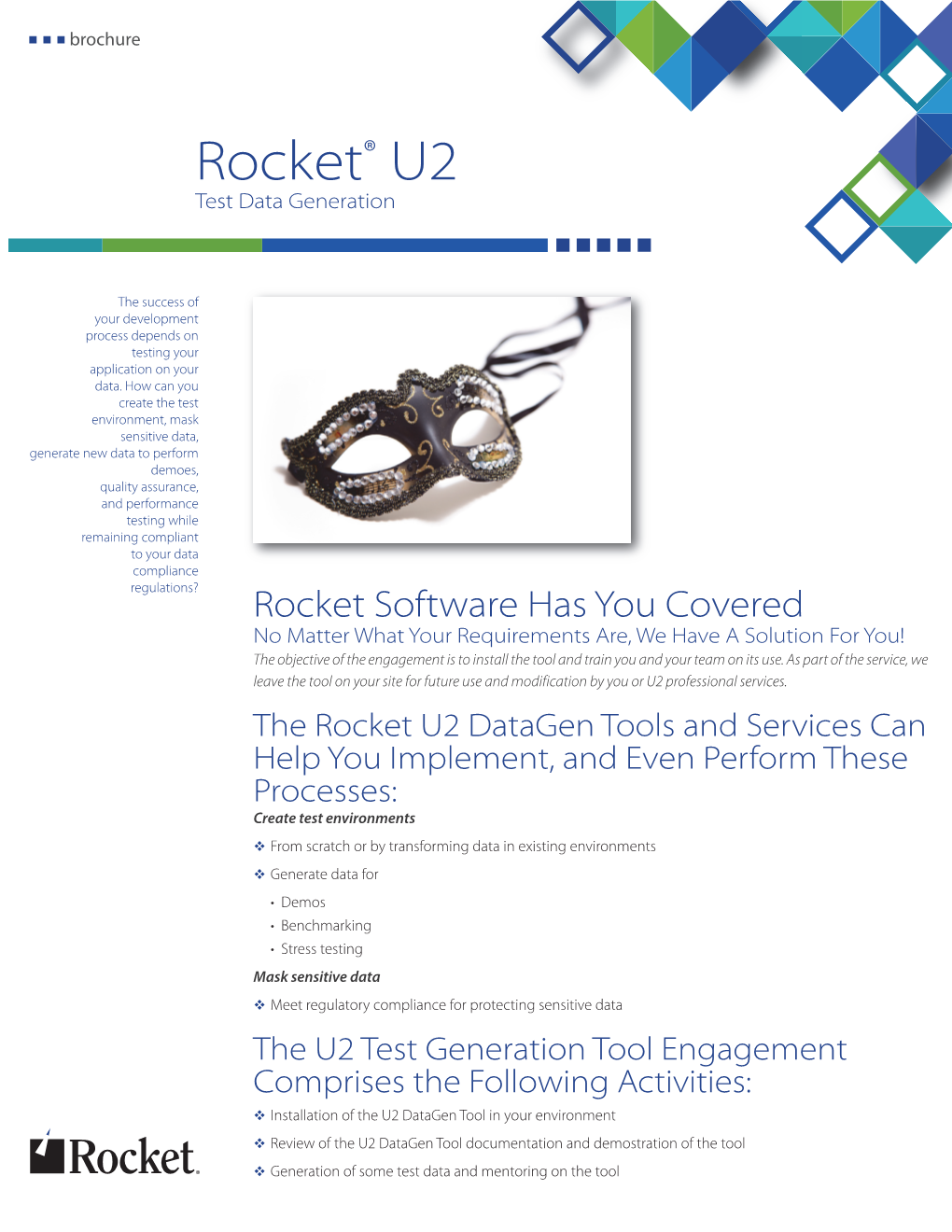 Rocket U2 Test Data Generation
