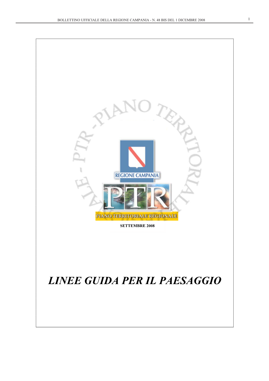 Linee Guida Per Il Paesaggio