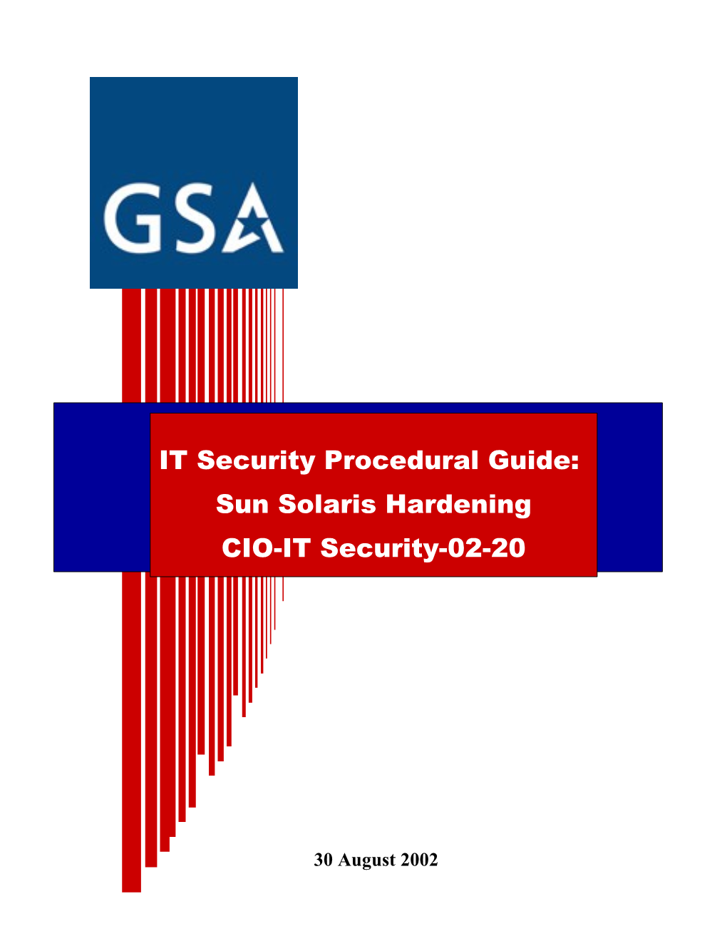 Solaris Hardening Guidelines