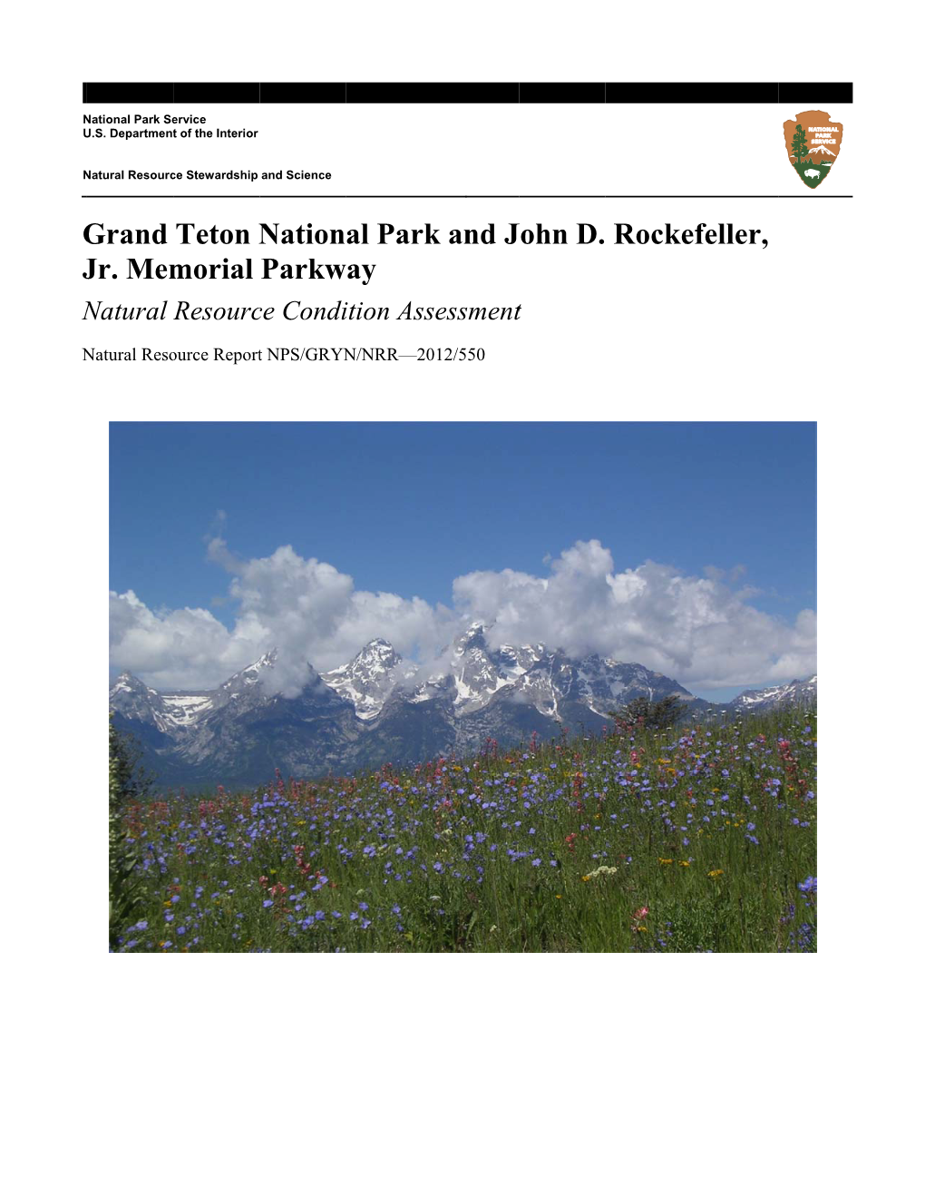 Natural Resource Condition Assessment, Grand Teton National
