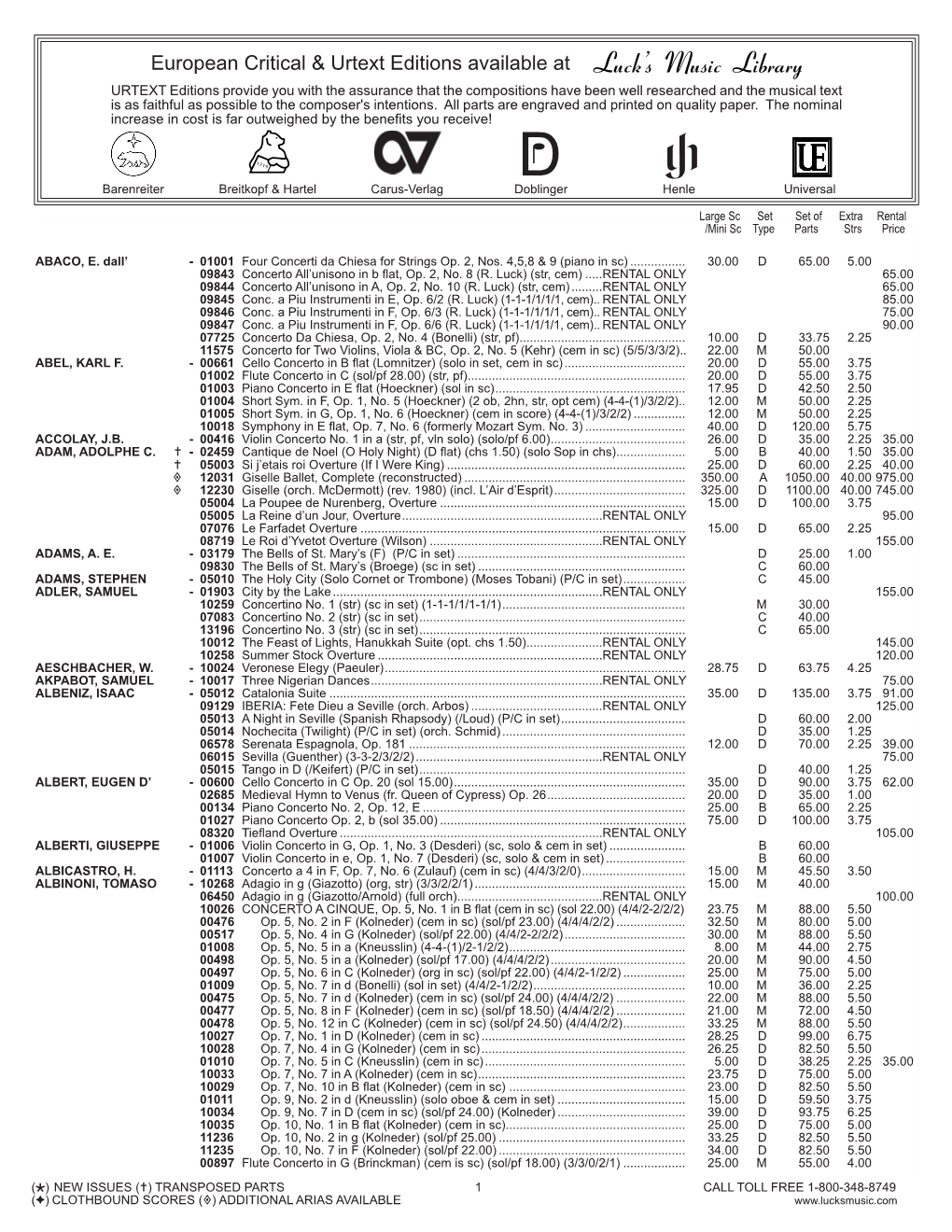 Orchestra Catalog 2017-2018.Pdf