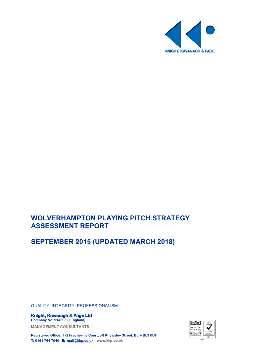 Playing Pitch Strategy Assessment Report