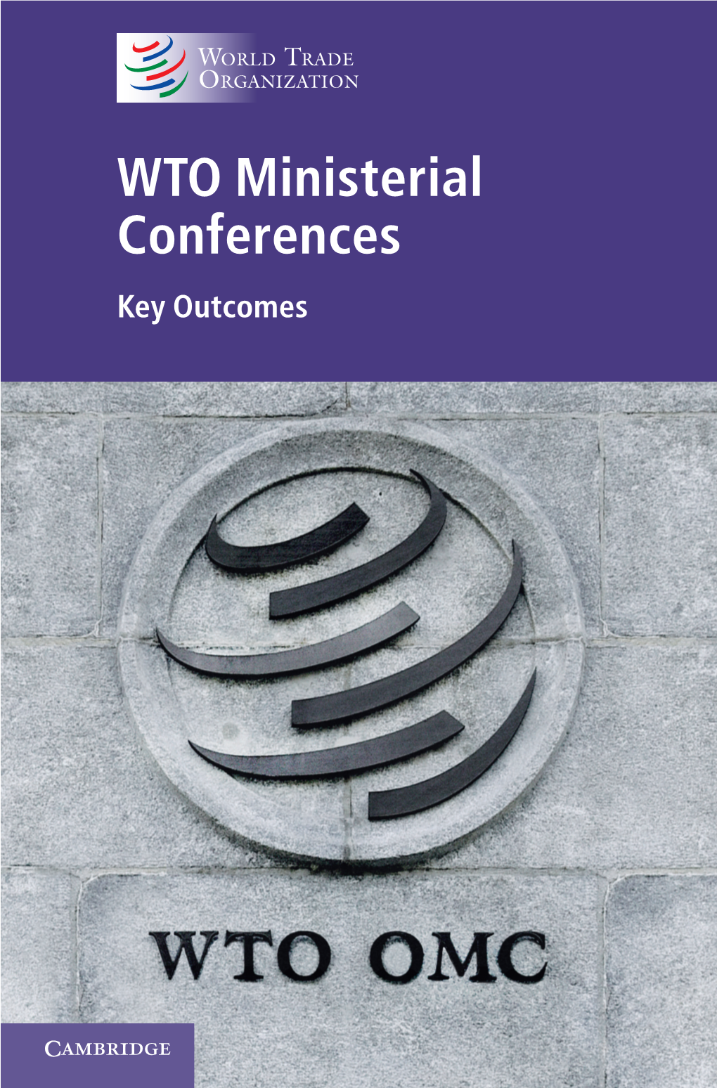 WTO Ministerial Conferences Key Outcomes WTO MINISTERIAL CONFERENCES