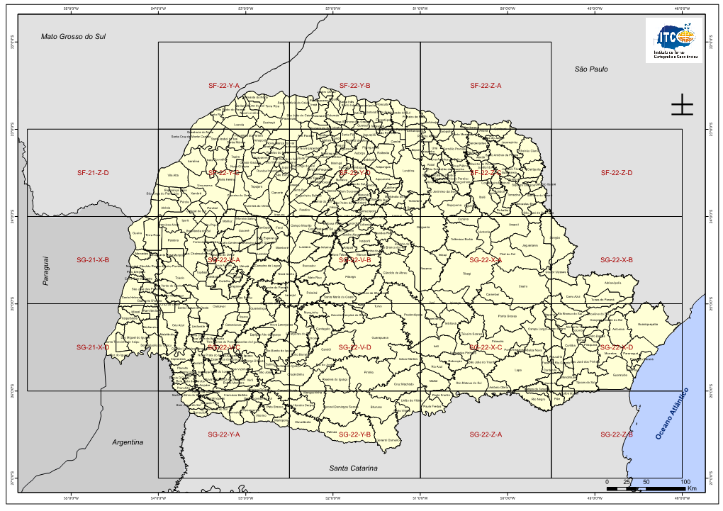 São Paulo Santa Catarina Mato Grosso Do Sul Argentina