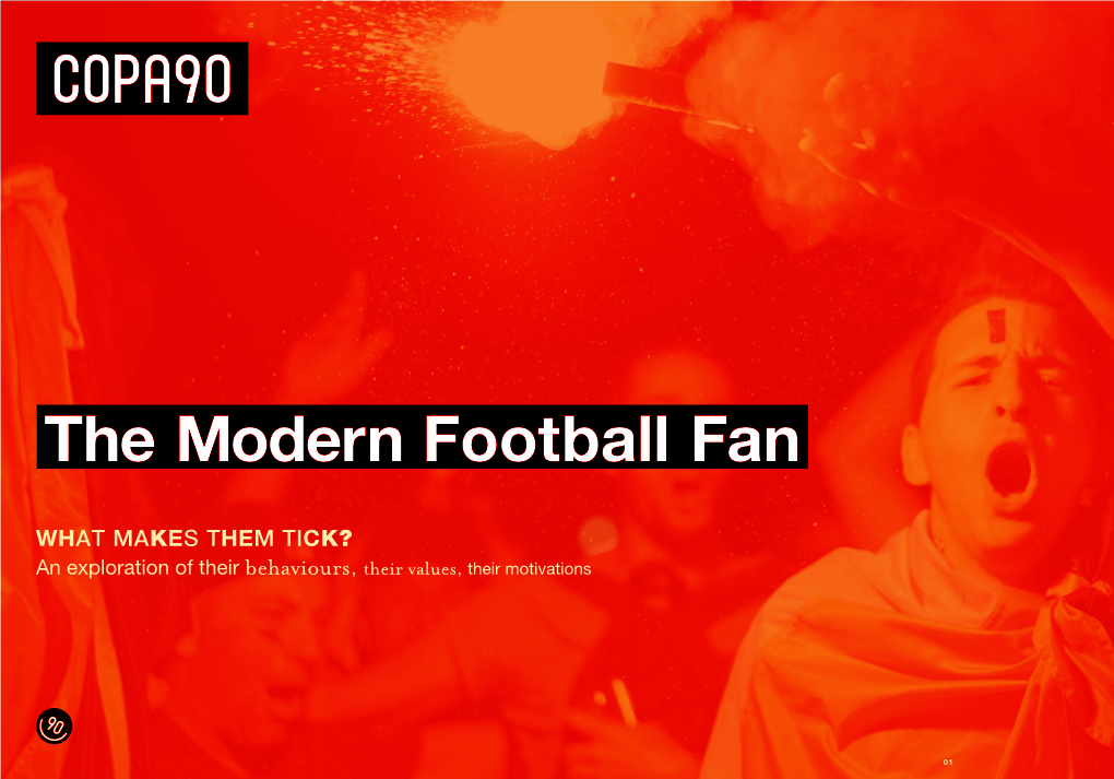 The Modern Football Fan